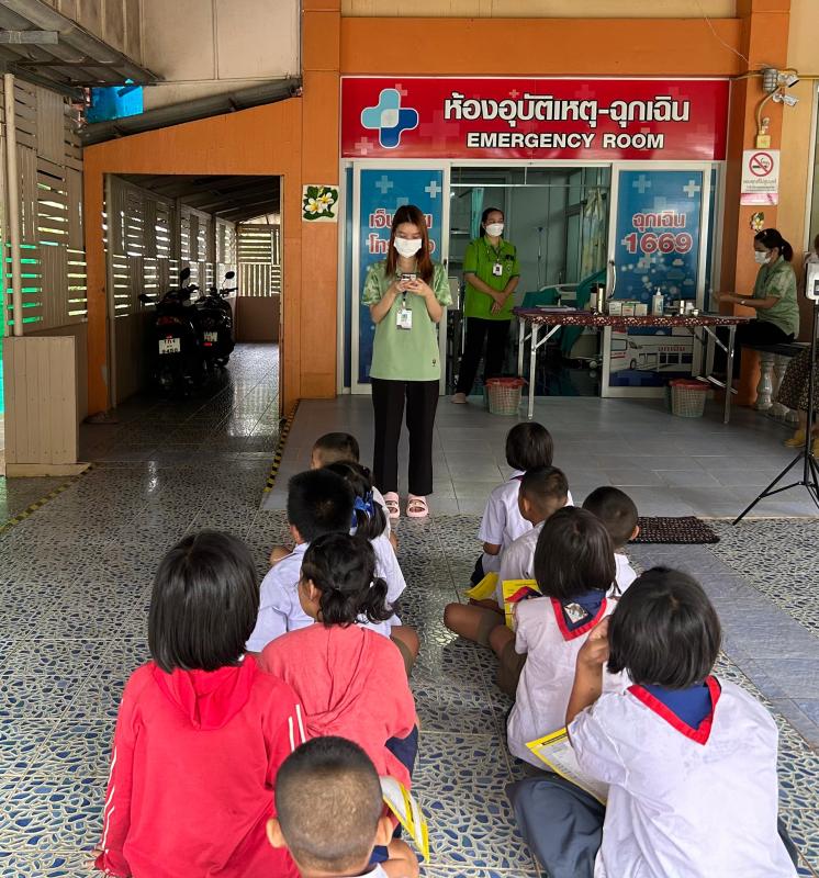 20/9/66 รพ.สต.บ้านสันป่าไร่ ฉีดวัคซีนนักเรียน (รอบที่ 3) จำนวน 5 โรงเรียน 42 คน