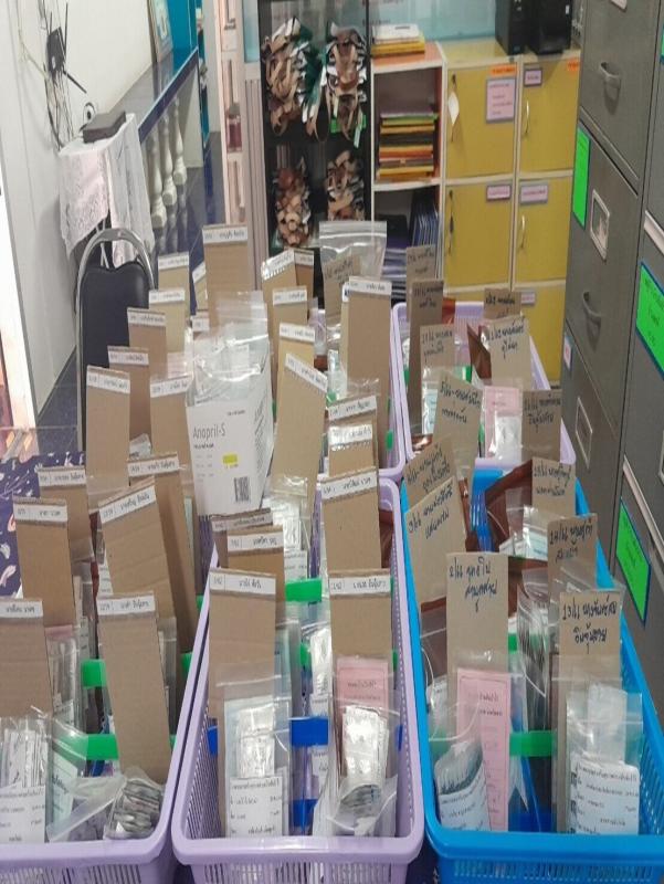 28/11/66 รพ.สต.บ้านสันป่าไร่ ร่วมกับทีม รพ.แม่ระมาด จ่ายยาให้แก่ผู้ป่วยโรคความดันโลหิตสูงที่รับยาที่ รพ.สต.(กลุ่ม2)จำนวน 52 ราย และตรวจสุขภาพช่องปาก , พบแพทย์/ฟังผลการตรวจเลือดประจำปี , ตรวจนับจำนวนยาและทบทวนความเข้าใจการทานยาก่อนผู้ป่วยกลับบ้าน