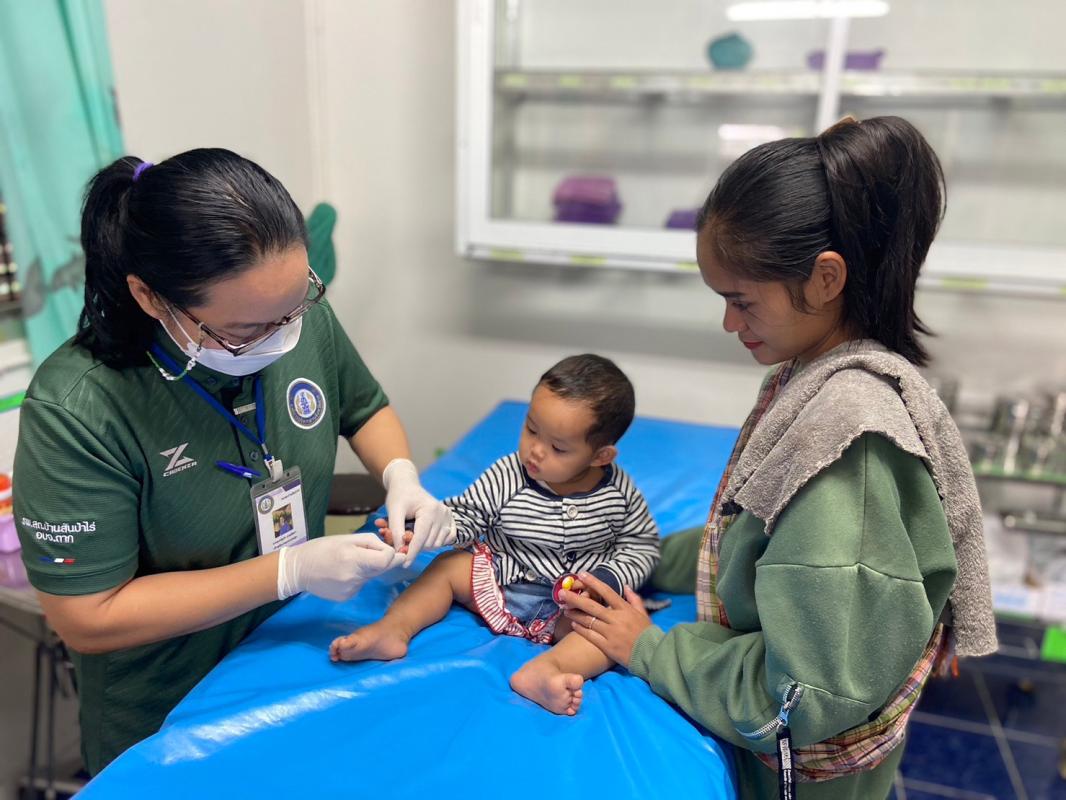 13/12/66 รพ.สต.บ้านสันป่าไร่ ฉีดวัคซีนเด็ก , ยืนยันตัวตน(Authen) , ตรวจสุขภาพช่องปาก , เคลือบฟลูออไรด์ , เจาะเลือดตรวจ hct , จ่ายยาน้ำเสริมธาตุเหล็ก(ferrous syr) และ ยาลดไข้(para syr) มีผู้มารับบริการ 18 ราย