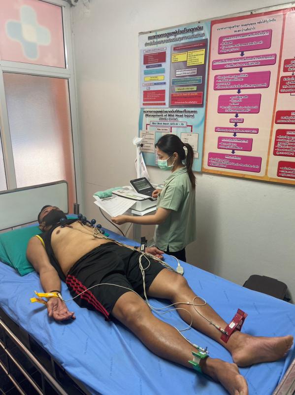 20/12/66 รพ.สต.บ้านสันป่าไร่ เจาะเลือดประจำปี(screening lab) ,ตรวจปัสสาวะ,ตรวจคลื่นไฟฟ้าหัวใจ(EKG),ยืนยันตัวตน(Authen) ผู้ป่วยโรคความดันโลหิตสูง กลุ่ม 3(วันที่2) จำนวน 29 ราย