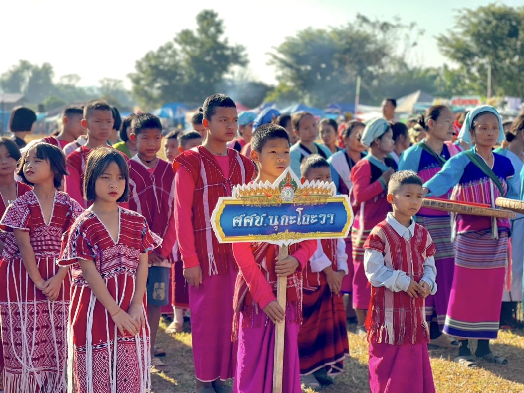 ปลัดองค์การบริหารส่วนจังหวัดตาก เป็นประธานในพิธีเปิดงานประเพณีกินข้าวใหม่ปกาเกอะญอ (อ้อบือซอโค๊ะ) อำเภออุ้มผาง ประจำปี 2567