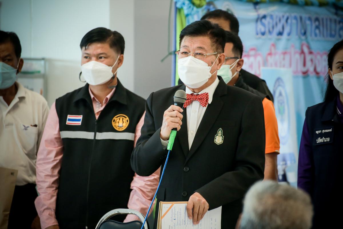 นายก อบจ.ตาก นำวัคซีน Moderna (รอบแรก) ลงพื้นที่ฉีดให้กับประชาชนกลุ่มเปราะบาง ในพื้นที่อำเภอแม่สอด และอำเภอพบพระ จังหวัดตาก