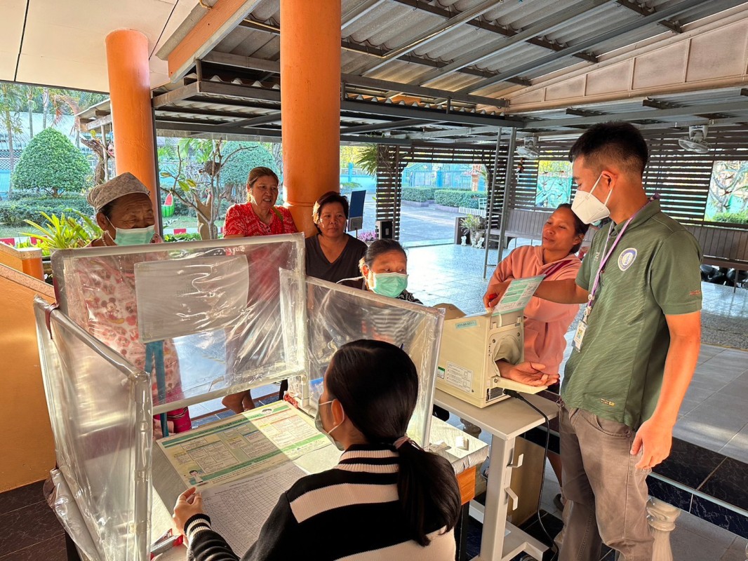 17 มกราคม 2567 รพ.สต.บ้านสันป่าไร่ เจาะเลือด,วัดความดันโลหิต,ชั่งน้ำหนัก,ยืนยันตัวตน ผู้ป่วยโรคเบาหวาน จำนวน 20 ราย