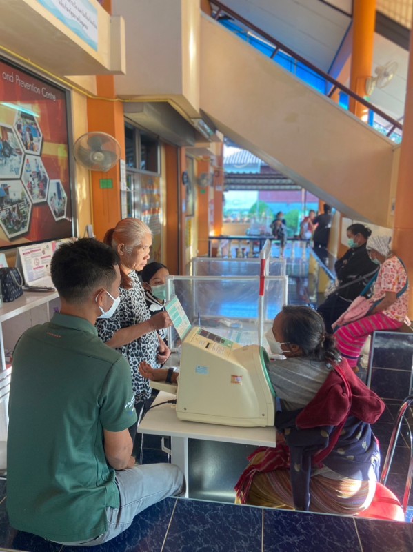 17 มกราคม 2567 รพ.สต.บ้านสันป่าไร่ เจาะเลือด,วัดความดันโลหิต,ชั่งน้ำหนัก,ยืนยันตัวตน ผู้ป่วยโรคเบาหวาน จำนวน 20 ราย