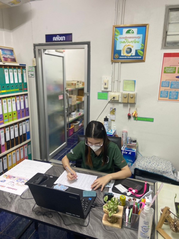 17 มกราคม 2567 รพ.สต.บ้านสันป่าไร่ เจาะเลือด,วัดความดันโลหิต,ชั่งน้ำหนัก,ยืนยันตัวตน ผู้ป่วยโรคเบาหวาน จำนวน 20 ราย