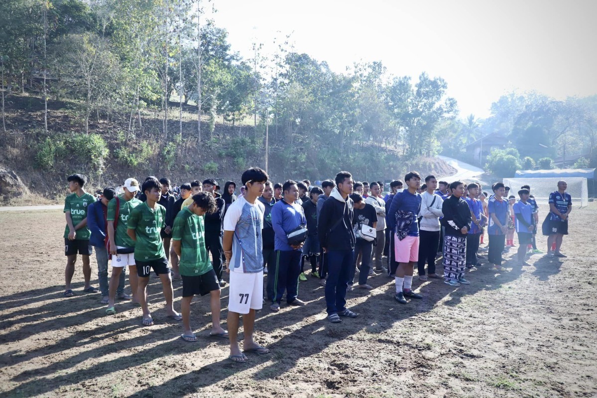 นายกองค์การบริหารส่วนจังหวัดตาก เป็นประธานเปิดโครงการแข่งขันกีฬา อบจ.ตากคัพ ประจำปีงบประมาณ พ.ศ. 2567 (ครั้งที่ 4) กีฬาฟุตบอล 7 คน อำเภอท่าสองยาง