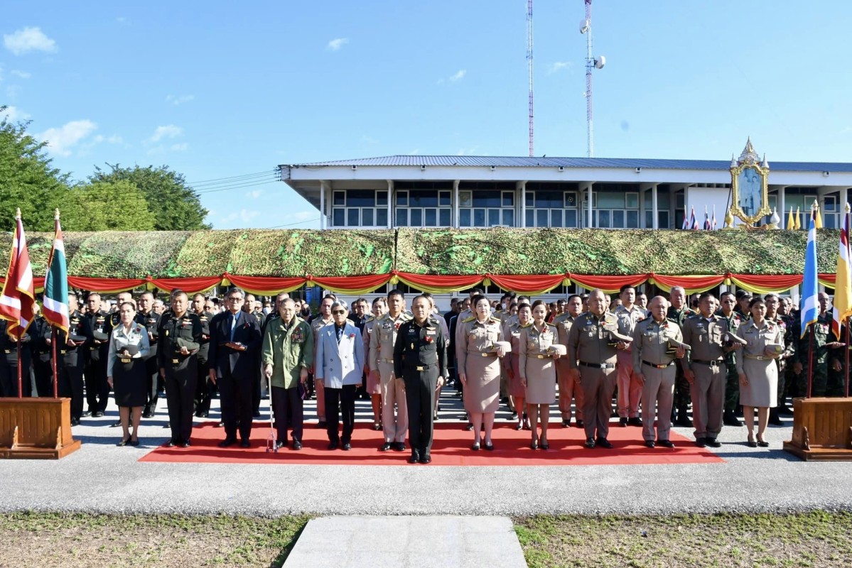 ผู้อำนวยการกองยุทธศาสตร์และงบประมาณ เข้าร่วมพิธีวางพวงมาลา เนื่องในวันทหารผ่านศึก