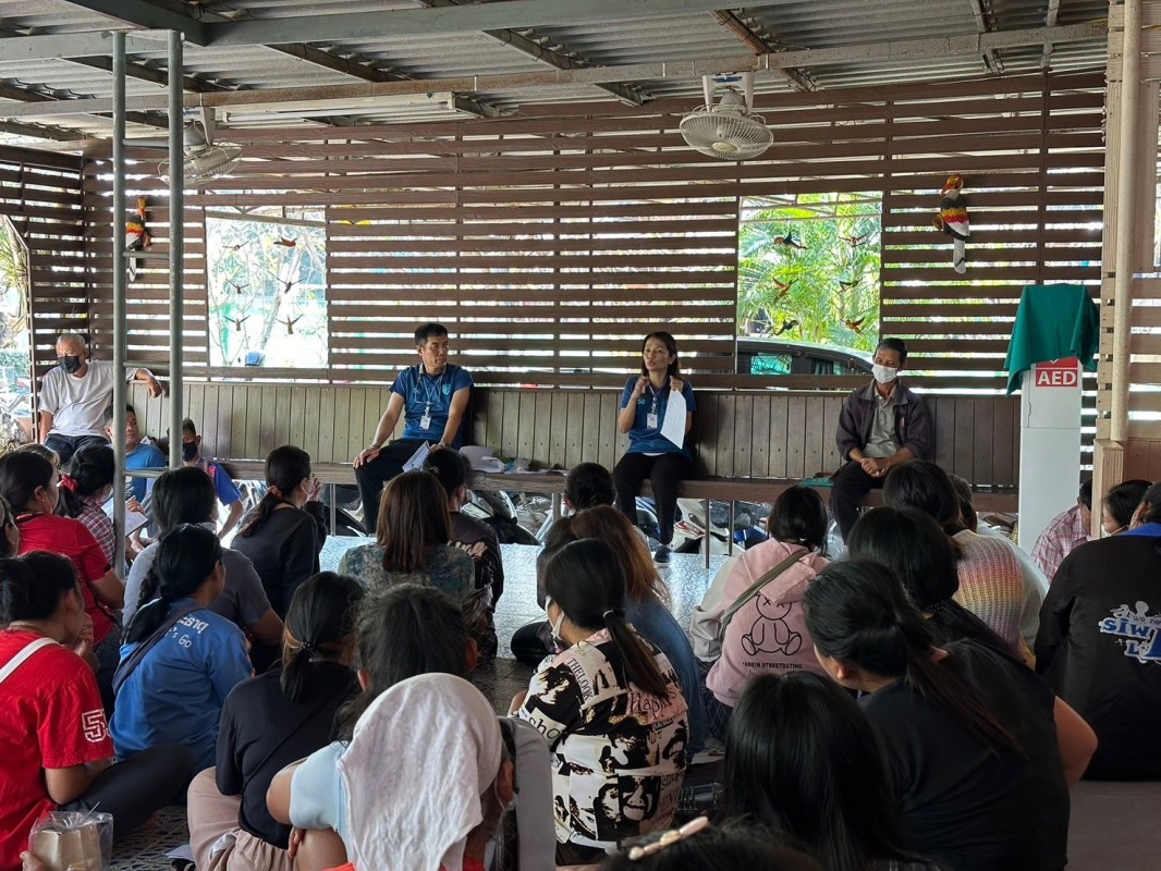 9 ก.พ.2567 ช่วงบ่าย รพ.สต.บ้านสันป่าไร่ ประชุมประจำเดือน อสม.เรื่องการคัดกรองต่าง ๆ  , แจ้งโครงการขวัญปีใหม่ 2567 ของกระทรวงสาธารณสุข “พาหมอไปหาประชาชน”ประกอบด้วย การคัดกรองมะเร็ง ลดการเสียชีวิต(ตับและท่อน้ำดี , เต้านม , มะเร็งปากมดลูก , ลำไส้ใหญ่ ลำไส้ตร