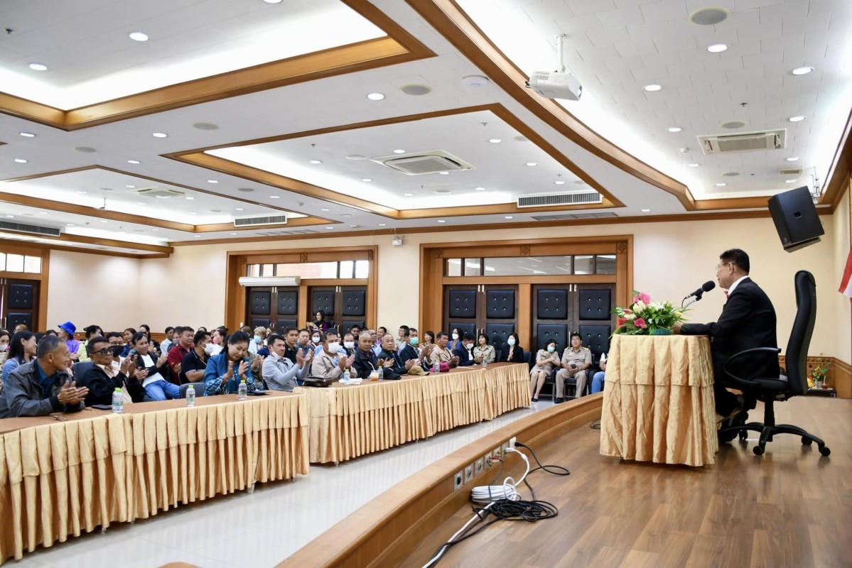 นายกองค์การบริหารส่วนจังหวัดตาก เป็นประธานเปิดโครงการส่งเสริมความรู้ด้านการมีส่วนร่วมในการพัฒนาท้องถิ่นจังหวัดตาก ประจำปีงบประมาณ พ.ศ. 2567 รุ่นที่ 6