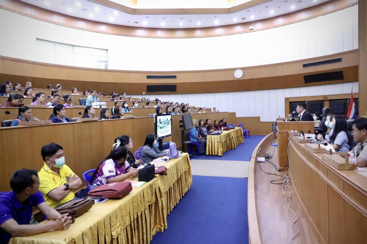 นายกองค์การบริหารส่วนจังหวัดตาก เป็นประธานเปิดโครงการฝึกอบรมส่งเสริมสุขภาพในชุมชนและสังคม ประจำปีงบประมาณ 2567 รุ่นที่ 2 