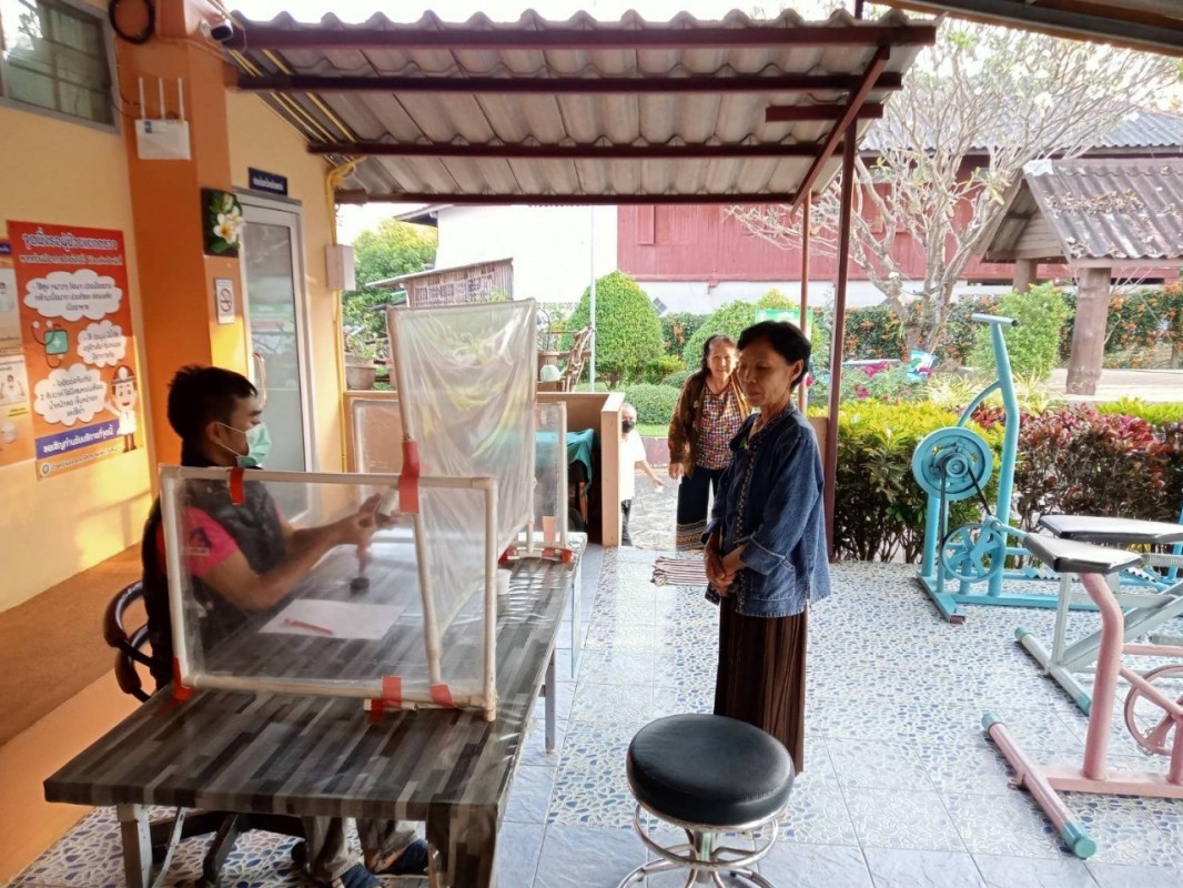 20 ก.พ.2567 รพ.สต.บ้านสันป่าไร่ เจาะเลือด , วัดความดันโลหิต , ตรวจปัสสาวะ ผู้ป่วยโรคความดันโลหิตสูง ที่รับยาที่ รพ.สต.บ้านสันป่าไร่ (กลุ่ม 2) จำนวน 51 ราย