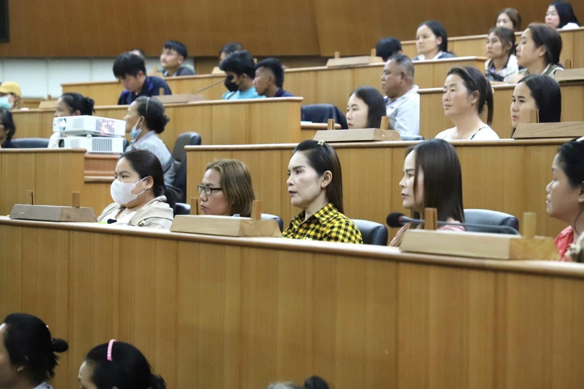 รองปลัดองค์การบริหารส่วนจังหวัดตาก เป็นประธาน เปิดโครงการพัฒนาศักยภาพสตรีและบุคคลในครอบครัว ประจำปีงบประมาณ พ.ศ 2567