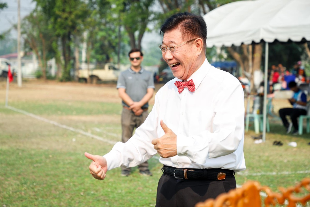 นายกองค์การบริหารส่วนจังหวัดตาก เป็นประธานในพิธีเปิดโครงการแข่งขัน อบจ.ตากคัพ ประจำปีงบประมาณ พ.ศ. 2567 (กีฬาฟุตบอล 7 คน อำเภอบ้านตาก