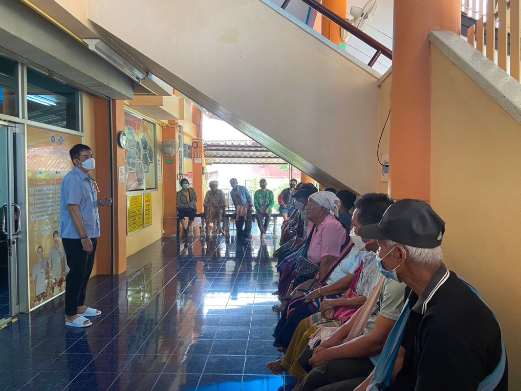 26 มี.ค.67 รพ.สต.บ้านสันป่าไร่ จ่ายยาผู้ป่วยโรคความดันโลหิตสูง กลุ่มที่ 3 จำนวน 47 ราย และมีกิจกรรมแลกเปลี่ยนเรียนรู้ , ตรวจนับจำนวนยา และ ทบทวนความเข้าใจการทานยาก่อนผู้ป่วยกลับบ้าน