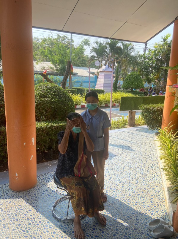 2 เม.ย.67 รพ.สต.บ้านสันป่าไร่ ร่วมกับทีม รพ.แม่ระมาด ตรวจตาผู้สูงอายุ จำนวน 105 ราย