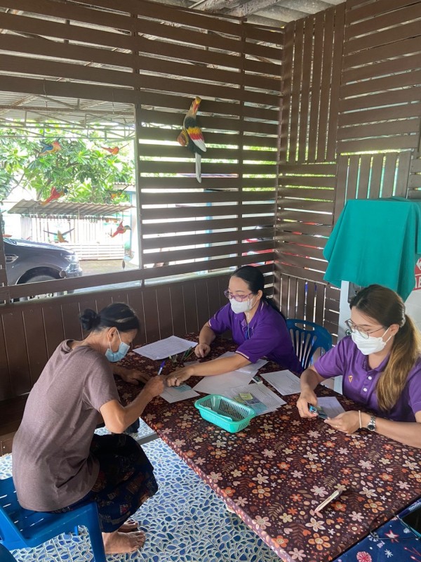 5 มิ.ย.67 รพ.สต.บ้านสันป่าไร่ ฉีดวัคซีนป้องกันไข้หวัดใหญ่ ประชาชนกลุ่มเสี่ยง จำนวน 57 ราย