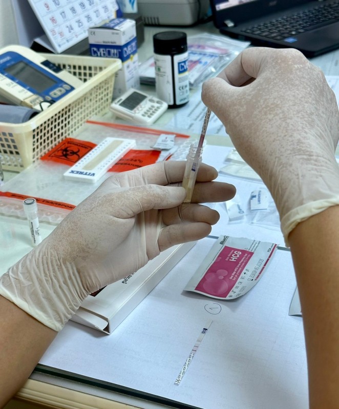 13 มิ.ย.67 รพ.สต.บ้านสันป่าไร่ ทดสอบความชำนาญทางห้องปฏิบัติการหน่วยบริการปฐมภูมิ รอบ 22567 และบันทึกผลการทดสอบในระบบของศูนย์วิทยาศาสตร์การแพทย์ที่ 2 พิษณุโลก