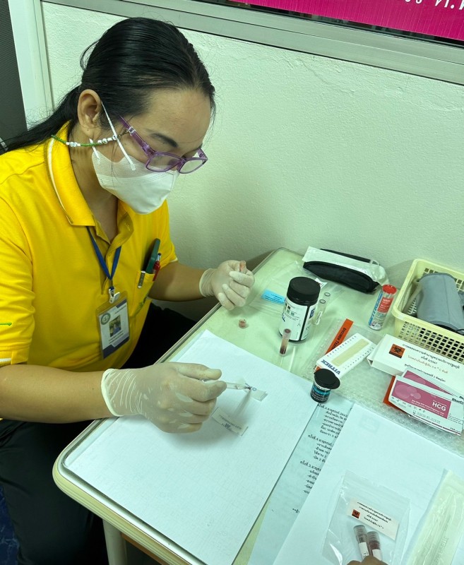 13 มิ.ย.67 รพ.สต.บ้านสันป่าไร่ ทดสอบความชำนาญทางห้องปฏิบัติการหน่วยบริการปฐมภูมิ รอบ 22567 และบันทึกผลการทดสอบในระบบของศูนย์วิทยาศาสตร์การแพทย์ที่ 2 พิษณุโลก