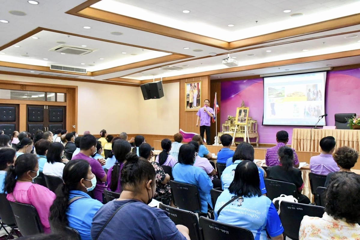 ที่ปรึกษานายกองค์การบริหารส่วนจังหวัดตาก เป็นประธานเปิดโครงการเสริมสร้างสุขภาวะและพลังใจประชาชนวัยทำงาน "สร้างคน สร้างชีวิต สร้างกำลังใจ"