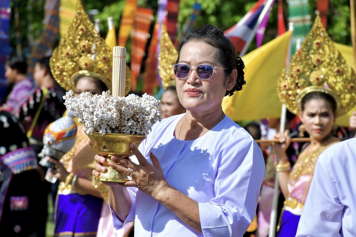รองนายกองค์การบริหารส่วนจังหวัดตาก เข้าร่วมงานประเพณีขึ้นพระธาตุเดือนเก้า (เหนือ) ประจำปี พ.ศ. 2567