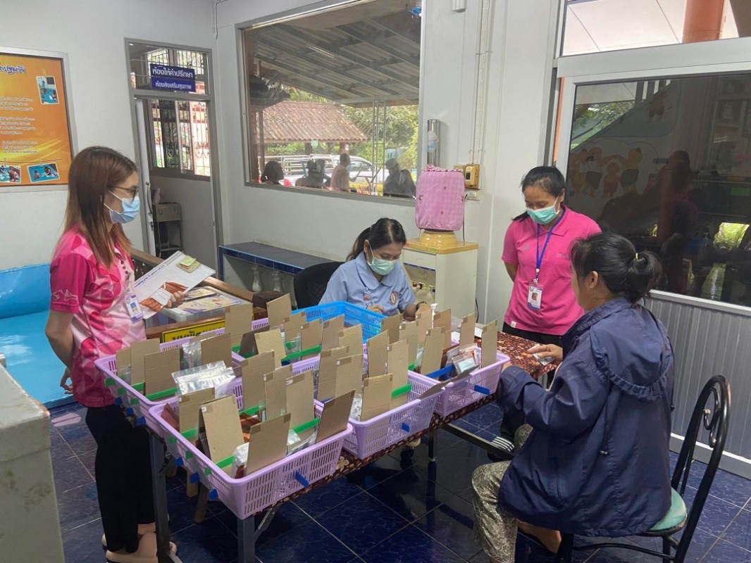 25 มิ.ย.67 รพ.สต.บ้านสันป่าไร่ จ่ายยาให้ผู้ป่วยโรคความดันโลหิตสูง(กลุ่มที่ 3) จำนวน 47 ราย