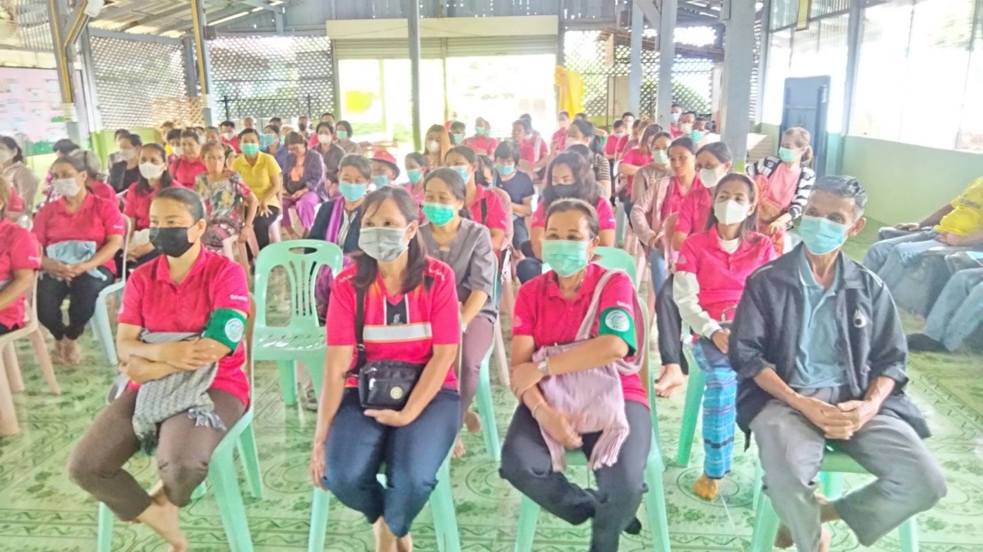 27 มิ.ย.67 รพ.สต.บ้านสันป่าไร่จัดอบรมโครงการชุมชนปลอดสเตียรอยด์ โดยมีผู้เข้าร่วมอบรม จำนวน 100 คน ประกอบด้วยแกนนำชุมชน เครือข่ายคุ้มครองผู้บริโภค เจ้าของร้านขายของชำและประชาชนทั่วไป ณ โรงเรียนบ้านสันป่าไร่ โดยได้รับการสนับสนุนวิทยากรจาก รพ.แม่ระมาดและงบปร