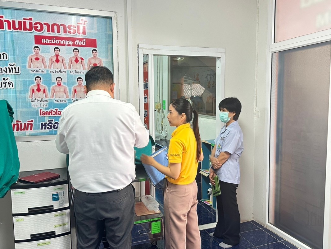 11 ก.ค.67 รพ.สต.บ้านสันป่าไร่ รับการประเมินคุณภาพมาตรฐานบริการสุขภาพปฐมภูมิ จากคณะกรรมการระดับจังหวัด