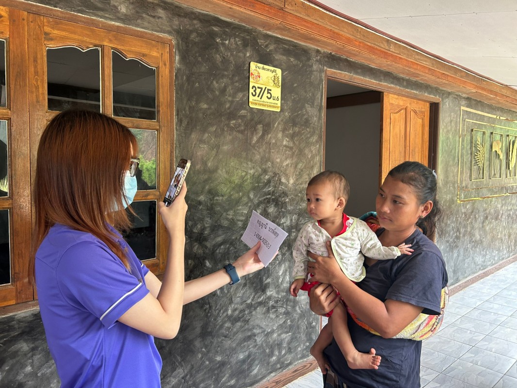 12 ก.ค.67 รพ.สต.บ้านสันป่าไร่ ออกหน่วยฉีดวัคซีนเด็กอายุ 2 เดือน ถึง 4 ปี หมู่ 6 บ้านห้วยกระทิง จำนวน 18 ราย