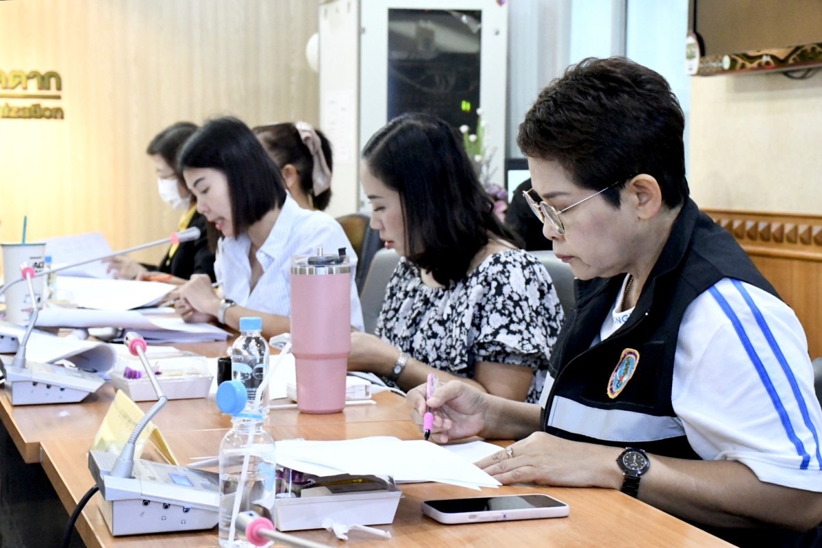 การประชุมคณะกรรมการติดตามและประเมินผลแผนพัฒนา องค์การบริหารส่วนจังหวัดตาก ครั้งที่ 2/2567