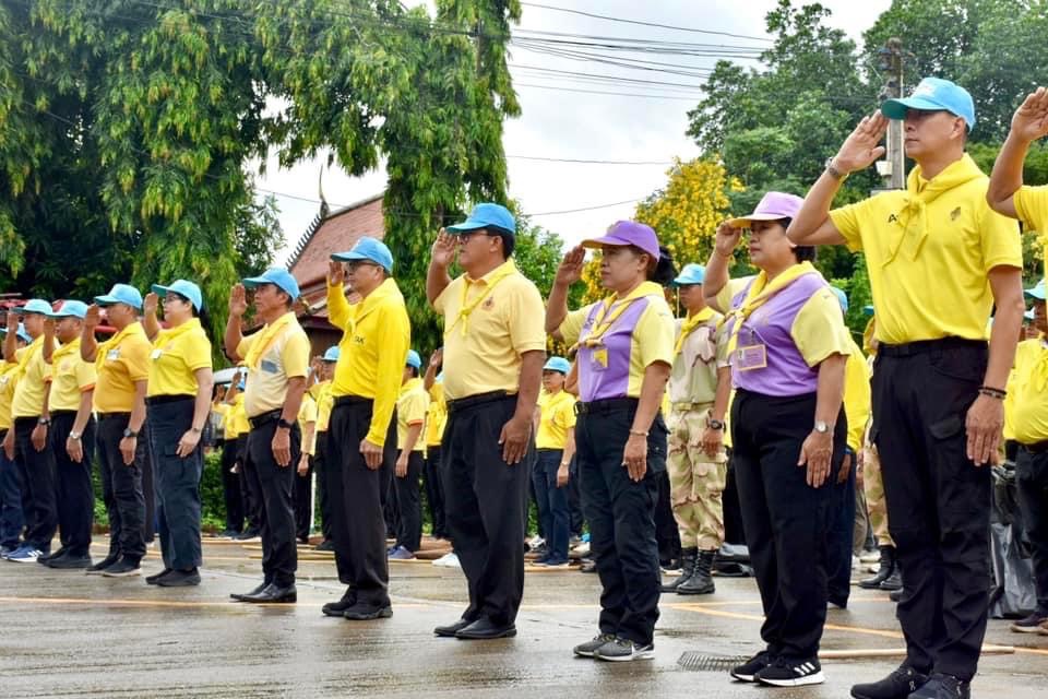 ปลัดองค์การบริหารส่วนจังหวัดตาก เข้าร่วมกิจกรรมจิตอาสาพัฒนา และกิจกรรม "รวมพลังสร้างสัปปายะสู่วัดด้วยวิถี ๕ส" (Big Cleaning Day)