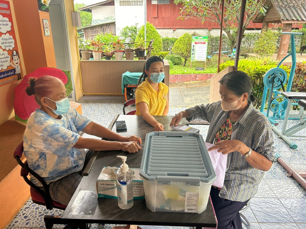 30 ก.ค.67 รพ.สต.บ้านสันป่าไร่ จ่ายยาผู้ป่วยโรคเบาหวาน จำนวน 21 ราย