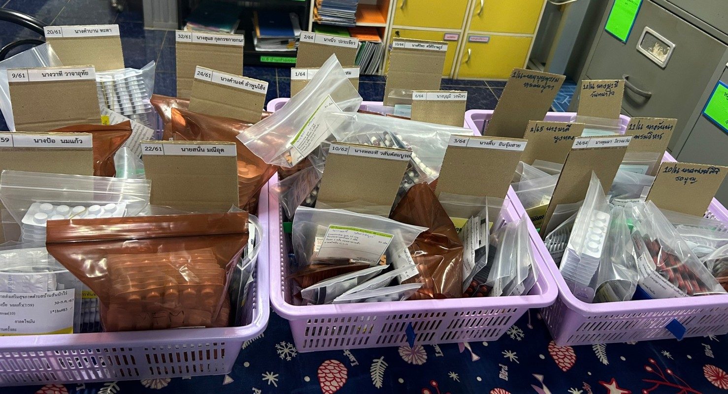 30 ก.ค.67 รพ.สต.บ้านสันป่าไร่ จ่ายยาผู้ป่วยโรคเบาหวาน จำนวน 21 ราย