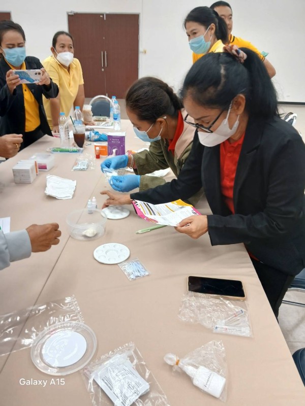 30 ก.ค. 67 จนท.รพ.สต.บ้านสันป่าไร่และอสม.ม2,3และ5 เข้าร่วมอบรมอสม.นักวิทยาศาสตร์การแพทย์ชุมชน ณ รพ.แม่สอด
