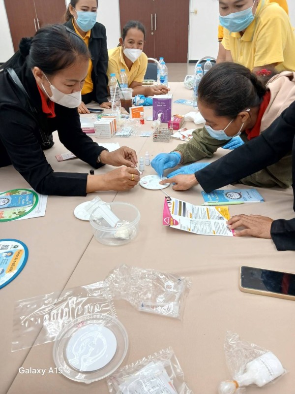 30 ก.ค. 67 จนท.รพ.สต.บ้านสันป่าไร่และอสม.ม2,3และ5 เข้าร่วมอบรมอสม.นักวิทยาศาสตร์การแพทย์ชุมชน ณ รพ.แม่สอด