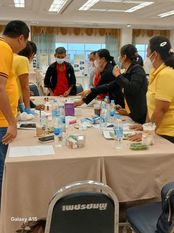 30 ก.ค. 67 จนท.รพ.สต.บ้านสันป่าไร่และอสม.ม2,3และ5 เข้าร่วมอบรมอสม.นักวิทยาศาสตร์การแพทย์ชุมชน ณ รพ.แม่สอด