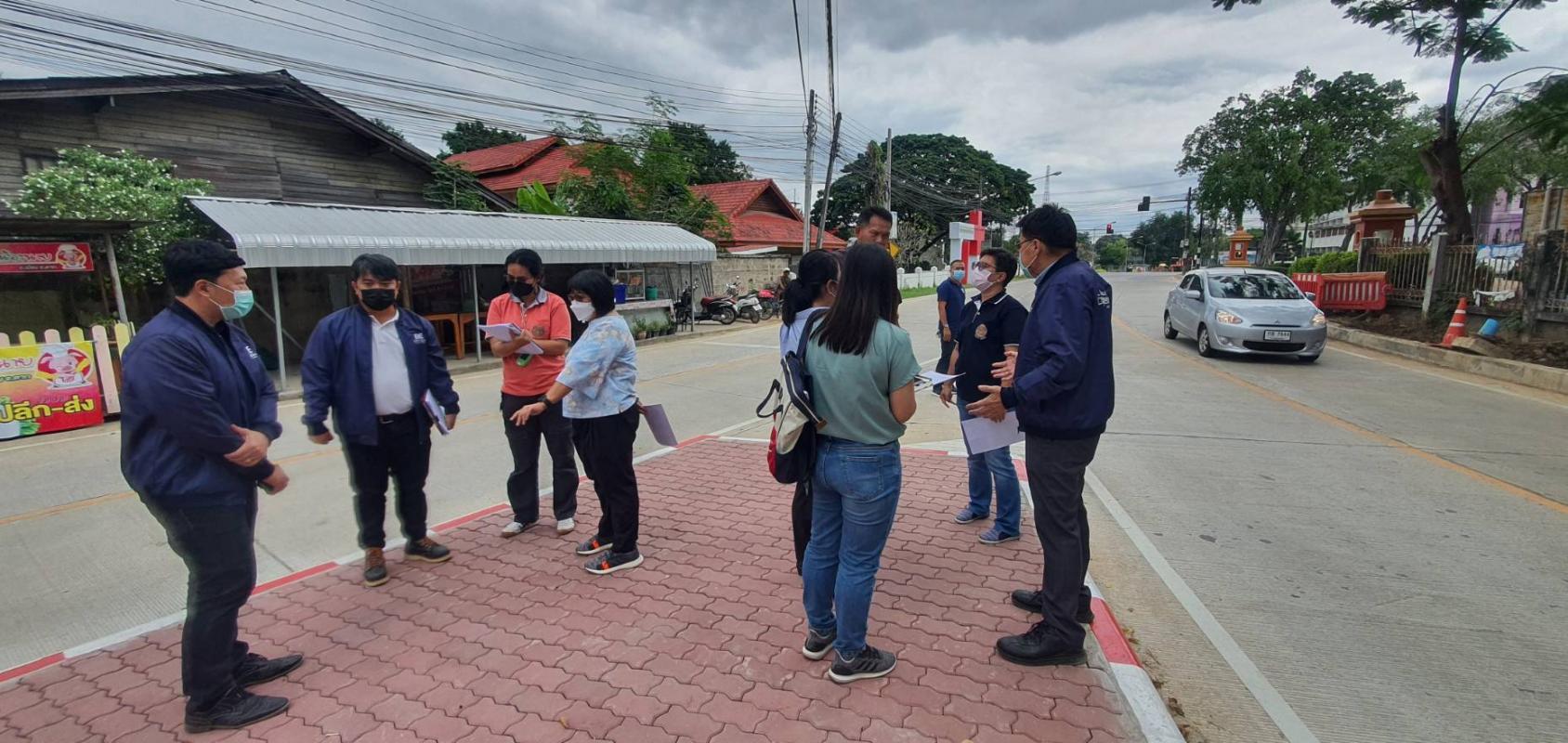 ร่วมลงพื้นที่และให้การต้อนรับคณะตรวจสอบและติดตามโครงการอุดหนุนเฉพาะกิจ ประจำปีงบประมาณ พ.ศ. 2564