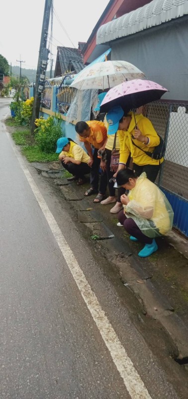 12 ส.ค. 67 อสม.ม.5บ้านสันป่าไร่ร่วมกับผู้นำชุมชน รณรงค์สำรวจและทำลายแหล่งเพาะพันธ์ลูกน้ำยุงลาย เนื่องในวันแม่แห่งชาติ