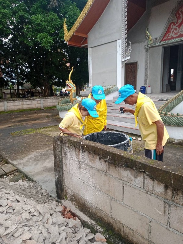 12 ส.ค. 67 อสม.ม.5บ้านสันป่าไร่ร่วมกับผู้นำชุมชน รณรงค์สำรวจและทำลายแหล่งเพาะพันธ์ลูกน้ำยุงลาย เนื่องในวันแม่แห่งชาติ