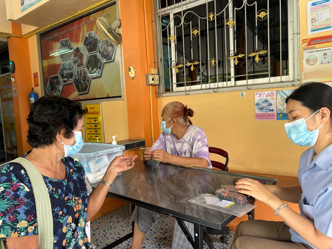 27 ส.ค.67 รพ.สต.บ้านสันป่าไร่ จ่ายยาผู้ป่วยโรคความดันโลหิตสูง กลุ่ม 3 จำนวน 52 ราย