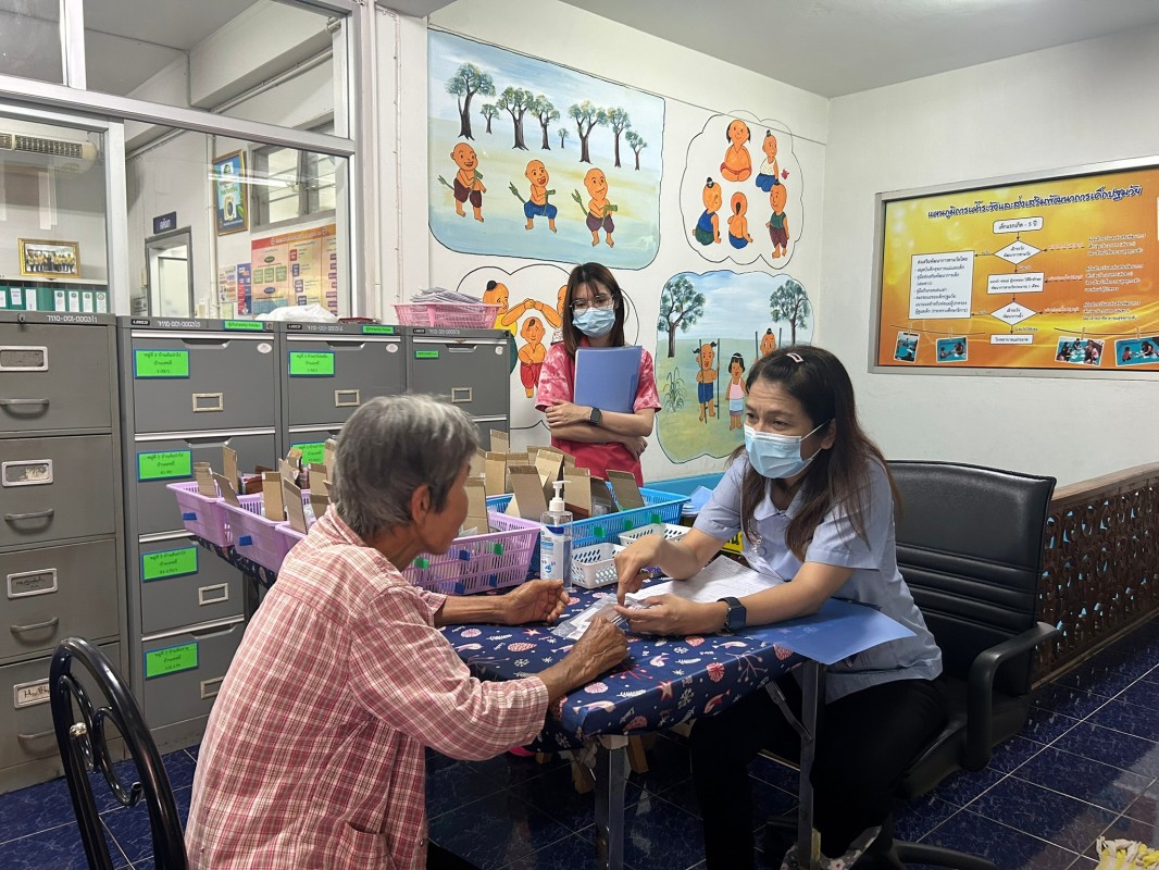 27 ส.ค.67 รพ.สต.บ้านสันป่าไร่ จ่ายยาผู้ป่วยโรคความดันโลหิตสูง กลุ่ม 3 จำนวน 52 ราย