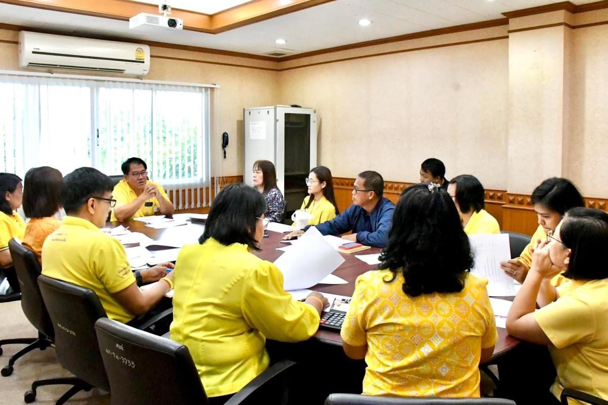 ปลัดองค์การบริหารส่วนจังหวัดตาก ประชุมหัวหน้าส่วนราชการพิจารณาเงินจัดสรรจาก (สำนักงบประมาณ) ประจำปีงบประมาณ พ.ศ.2568 งวดที่ 1