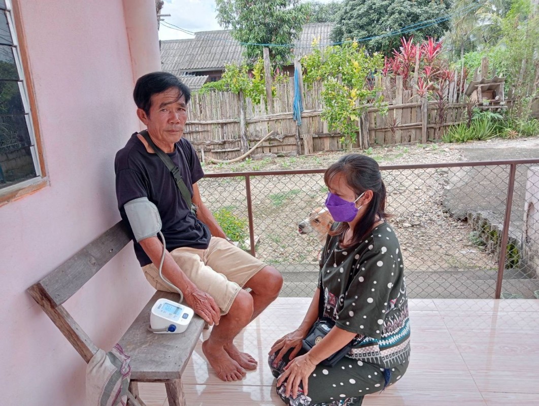 7-9 ตค. 67 อาสาสมัครสาธารณสุข หมู่ที่ 5 บ้านสันป่าไร่ รณรงค์คัดกรองโรคความดันโลหิตสูงและโรคเบาหวาน ในประชากรกลุ่มเสี่ยงอายุ 35 ปีขึ้นไป