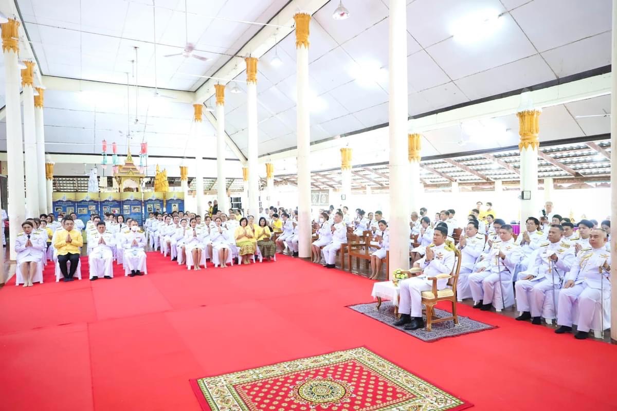 ปลัดองค์การบริหารส่วนจังหวัดตาก เข้าร่วมในพิธี สวดพระพุทธมนต์ถวายเป็นพระราชกุศล พระบาทสมเด็จพระบรมชนกาธิเบศร มหาภูมิพลอดุลยเดชมหาราช บรมนาถบพิตร