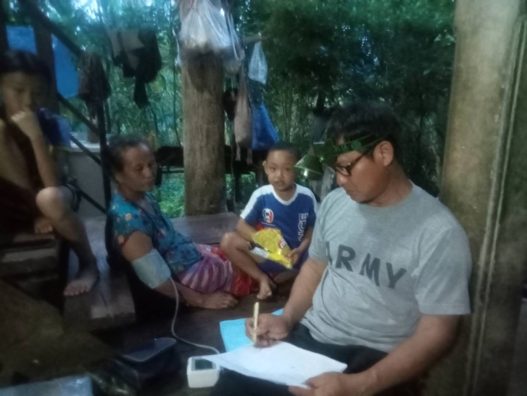 14-18 ตค. 67 อาสาสมัครสาธารณสุขหมู่ที่ 3 บ้านป่าไร่เหนือ รณรงค์คัดกรองกลุ่มเสี่ยงโรคความดันโลหิตสูงและโรคเบาหวาน ในประชากรอายุ 35 ปีขึ้นไป