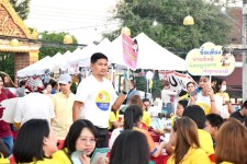 ฝ่ายประชาสัมพันธ์ อบจ.ตาก ลงพื้นที่จัดกิจกรรมประชาสัมพันธ์รณรงค์การเลือกตั้งนายกองค์การบริหารส่วนจังหวัดตาก 