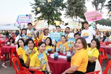 ฝ่ายประชาสัมพันธ์ อบจ.ตาก ลงพื้นที่จัดกิจกรรมประชาสัมพันธ์รณรงค์การเลือกตั้งนายกองค์การบริหารส่วนจังหวัดตาก 