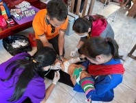 14 พ.ย.67 รพ.สต.บ้านสันป่าไร่ ออกหน่วยฉีดวัคซีนเด็กอายุ 2 เดือน ถึง 4 ปี และ นร.ป.6 หมู่ 6 บ้านห้วยกระทิง จำนวน 24 ราย พร้อมทั่งเจาะเลือดตรวจ hct , จ่ายยา para syr , ferrous syr และ ยืนยันตัวตน(Authen)