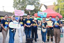 ฝ่ายประชาสัมพันธ์ อบจ.ตาก ลงพื้นที่จัดกิจกรรมประชาสัมพันธ์รณรงค์การเลือกตั้งนายกองค์การบริหารส่วนจังหวัดตาก ในเขตพื้นที่อำเภอเมืองตาก