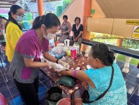 19-20 พ.ย.67 รพ.สต.บ้านสันป่าไร่ เจาะเลือด(screening lab)ผู้ป่วย NCD กลุ่ม 2 โรคความดันโลหิตสูง จำนวน 51 ราย พร้อมทั้งตรวจปัสสาวะ , ตรวจคลื่นไฟฟ้าหัวใจ(EKG) , วัดรอบเอว , ยืนยันตัวตน(Authen)