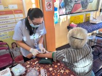 19-20 พ.ย.67 รพ.สต.บ้านสันป่าไร่ เจาะเลือด(screening lab)ผู้ป่วย NCD กลุ่ม 2 โรคความดันโลหิตสูง จำนวน 51 ราย พร้อมทั้งตรวจปัสสาวะ , ตรวจคลื่นไฟฟ้าหัวใจ(EKG) , วัดรอบเอว , ยืนยันตัวตน(Authen)